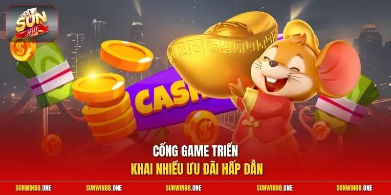 Cổng game triển khai nhiều ưu đãi hấp dẫn