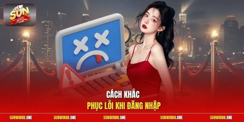 Cách khắc phục lỗi khi đăng nhập
