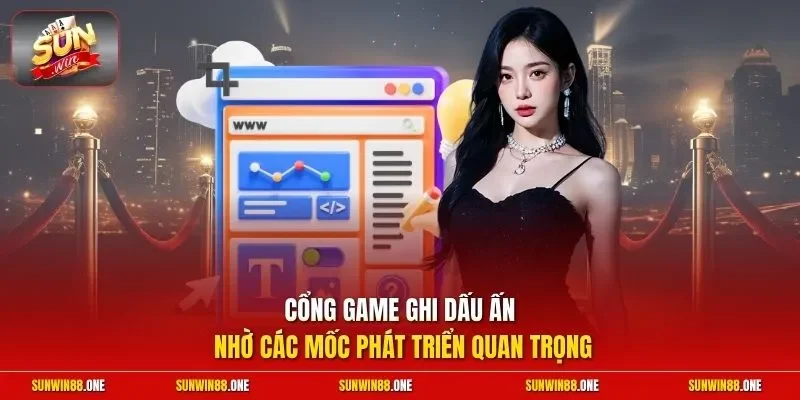 Cổng game ghi dấu ấn nhờ các mốc phát triển quan trọng
